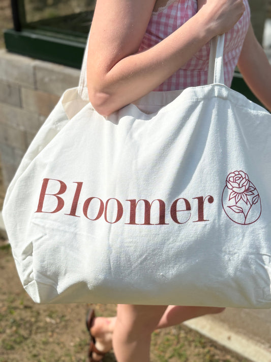 World of Blooms Oversized 'Bloomer' Bag