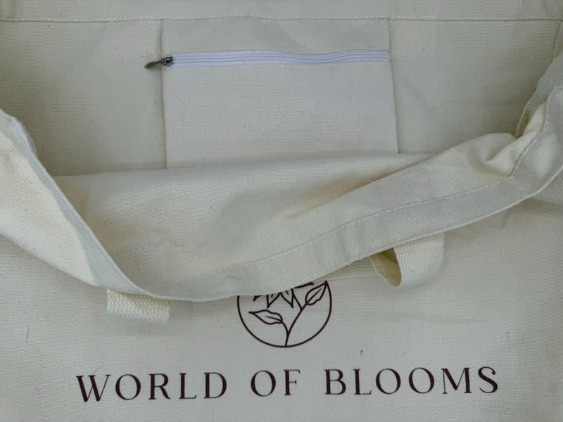 World of Blooms Tote Bag